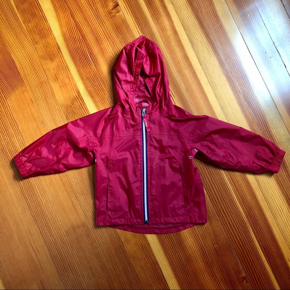 LL Bean Toddler Rain Coat